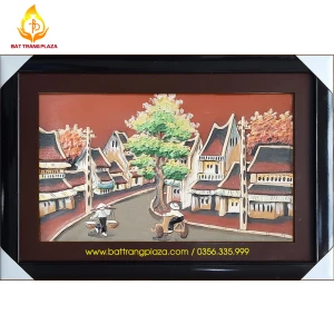 Tranh Gốm Bát Tràng