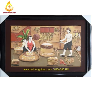 Tranh Gốm Bát Tràng