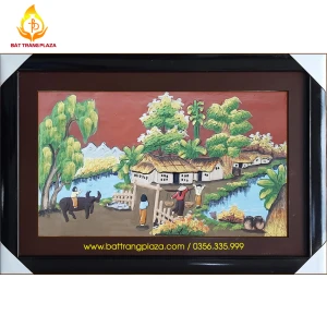 Tranh Gốm Bát Tràng