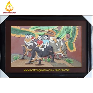 Tranh Gốm Bát Tràng