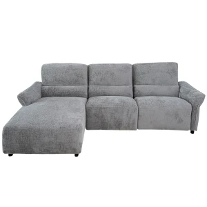 Sofa Thư Giãn L (Góc Phải) Kenji 9026SS Xám