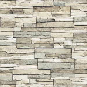 Gấy dán tường hàn quốc Avenua màu Xám Vàng Giả Gạch Ms:85024-1