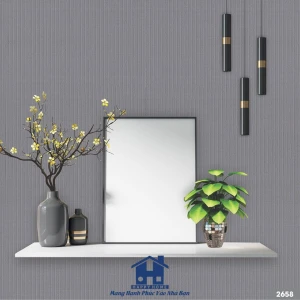 Giấy Dán Tường Basic 2658 Cao Cấp