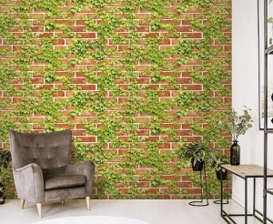 Giấy dán tường Hàn Quốc giả gạch Ms: 10183-2