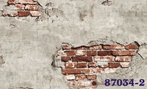 Giấy Dán Tường Hàn Quốc Giả Gạch MS: 87034-2