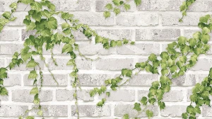 Giấy Dán Tường Hàn Quốc Giả Gạch Trắng MS: 40105-2