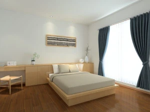 Giấy Dán Tường Nhật Phòng Ngủ Cho Vợ Chồng Son Ms: RE7382