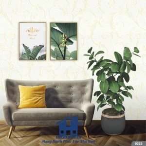 Vải Dán Tường Không Dệt Rumba 0223 Cao Cấp