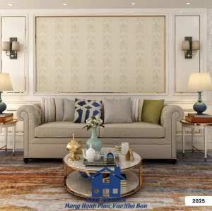 Vải Dán Tường Sợi Thủy Tinh MV 2025 Cao Cấp