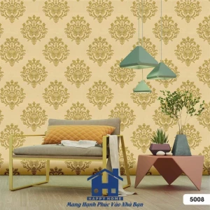 Vải Dán Tường Sợi Thủy Tinh MV 5008 Cao Cấp