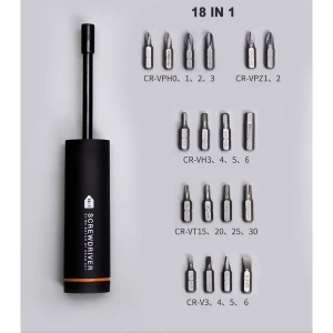 Hộp công cụ đa năng JIUXUN TOOLS - Bộ 18 cái