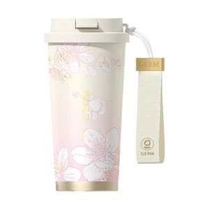 Ly giữ nhiệt BST Hoa anh đào GERM GE-24SS-DB77