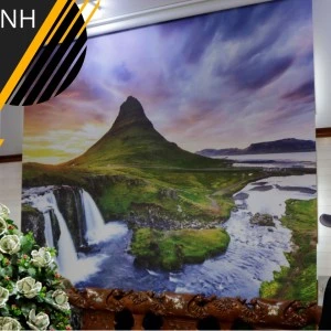 Rèm cuốn in tranh tự động