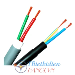 Dây điện Cadisun, dây tròn đặc 2 ruột VCTF 2x6.0