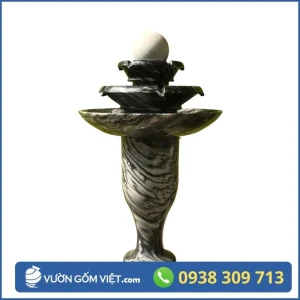 Thác Nước Bi Phong Thủy - Đài Phun Nước Sân Vườn 13