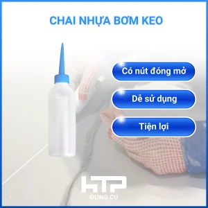 Chai nhựa bơm keo