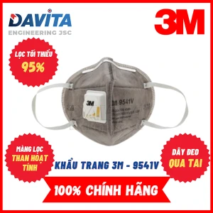 1 Cái khẩu trang chống bụi và chống hóa chất 9541V 3M