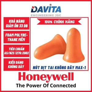 10 Cặp Nút Bịt Tai Chống Ồn Không Dây Honeywell MAX-1