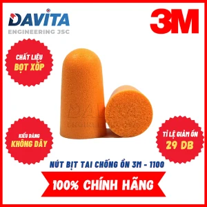 20 Cặp Nút bịt tai chống ồn 3M 1100 không dây