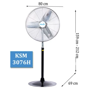 Quạt đứng công nghiệp Dasin KSM-3076H
