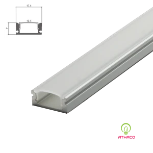 Đèn led thanh nhôm định hình U509 lắp nổi