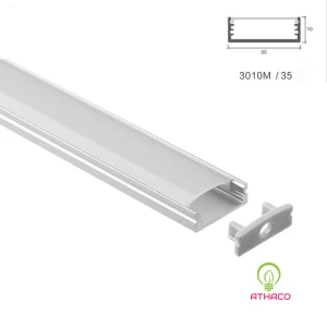 Đèn led thanh nhôm U3010 lắp nổi