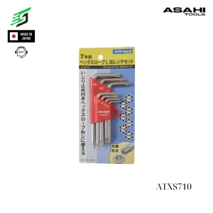 Bộ lục giác hoa thị ngắn Asahi ATXS710 Nhật Bản