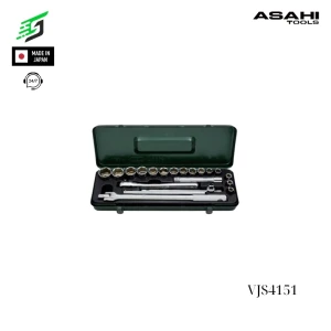 Bộ tuýp 6 cạnh 1/2 20 chi tiết Asahi VJS4151 Nhật Bản