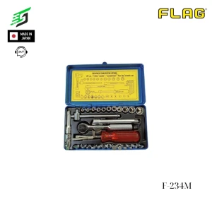 Đầu khẩu 6 cạnh 1/4 FLAG F-234M Nhật Bản