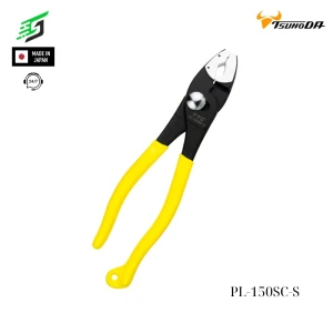 Kìm 2 lỗ hàm bọc nhựa Tsunnoda PL-150SC-S Nhật Bản