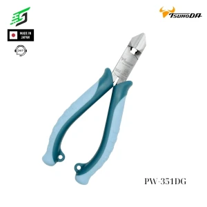 Kìm cắt cạnh xiên khớp hộp Tsunoda PW-351DG Nhật Bản