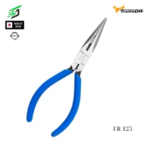 Kìm mũi nhọn dài 125mm Tsunoda ER-125 Nhật Bản