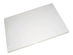 Bìa màu A4 160 gsm trắng