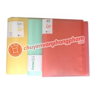 Bìa nhựa 60 lá VC