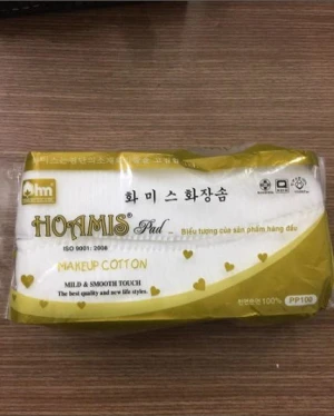 Bông tẩy trang Hoamis