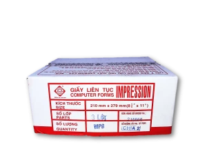 Giấy liên tục 2 liên 210x279mm