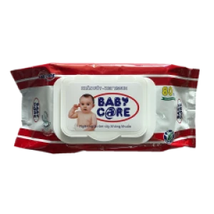 Khăn giấy ướt Baby Care 80 tờ