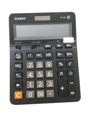 Máy tính Casio GX - 12B -BK chính hãng