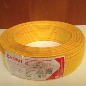 Dây cáp đơn mềm CV-Cu/PVC Cadivi 0.6/1kV CV 5.5
