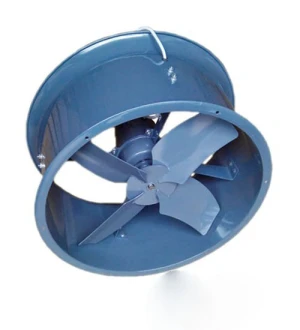 Quạt hút gió công nghiệp tròn 4 cánh 25cm 130W màu xanh Tico Gale-SVF25