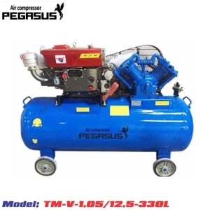 Máy nén khí đầu nổ diesel 12.5Bar-330 Lít-10HP