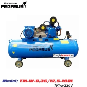 Máy Nén Khí Pegasus 4HP TM-W-0.36/12.5-180L(220V)