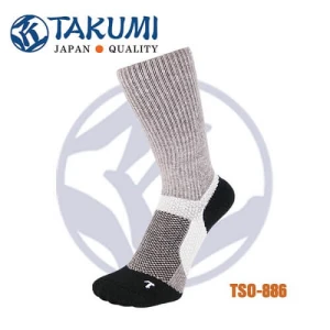 Tất Dài Thể Thao TAKUMI TSO-886, Kháng Khuẩn, Khử Mùi