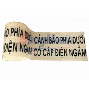 BĂNG CẢNH BÁO CÁP NGẦM ĐIỆN NYLON 40 CM