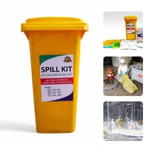 Bộ Ứng Cứu Tràn Dầu SPILL KIT Thùng Chứa 120L