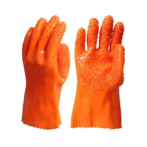 Găng Tay Chống Dầu Và Hóa Chất 230/708/908 Phủ Nhựa PVC Có Hạt Cao Su