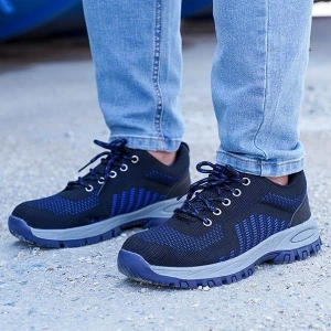 Giày bảo hộ Kingsman Runner xanh kiểu dáng thể thao, siêu nhẹ