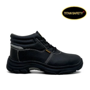 Giày Bảo Hộ Lao Động Cao Cổ Titan Safety Cronus S3 Mid Đế Cao Su Chống Dầu Chống Trượt