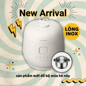 Nồi cơm điện áp suất kép IH CRH-TWS1020W 1.8L Lòng Inox