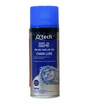 Dầu bôi trơn xích BX-5 O tech Chain Lube 450ml